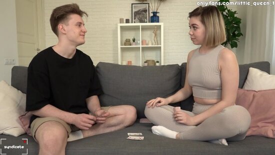 Сводная сестра проиграла в карты брату свою упругую задницу и насладилась жарким анальным сексом